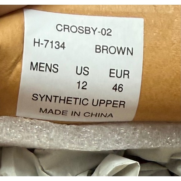 Aston Marc Men's Crosby Slip-On Shoe Loafer Brown Size 12M NWT/BOX - Picture 10 of 11